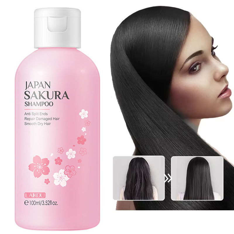 Hair Care Organic - LAIKOU Japan Sakura Shampoo Reparatur geschädigtes