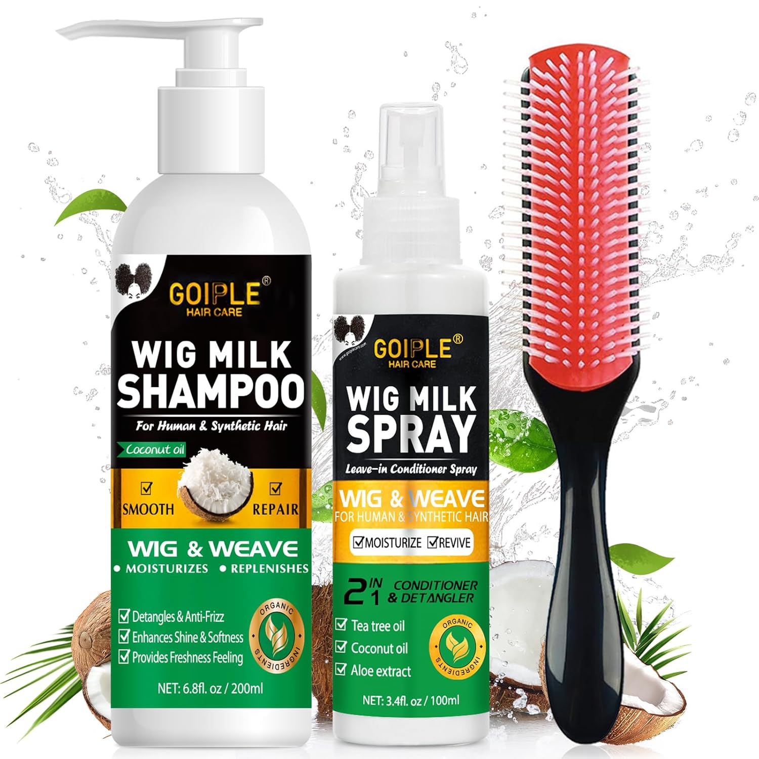 GOIPLE 3-in-1 Perückenpflege-S – Hair Care Products Bewertung und Preis